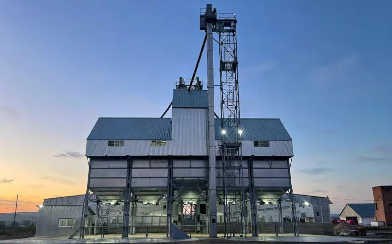 Зерносушильный комплекс ПМЗ Victor Dorn — вид с земли