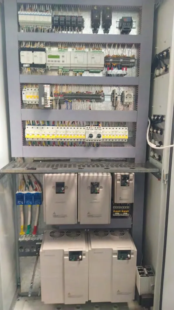 Частотные преобразователи на всех вентиляторах